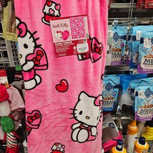 HELLO KITTY VALENTINES Viral Pink Blanket